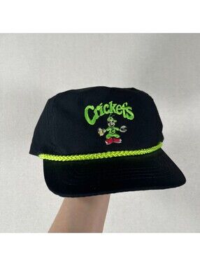 Vintage 90s Cricket's Restaurant Bar Promo Snapback Hat